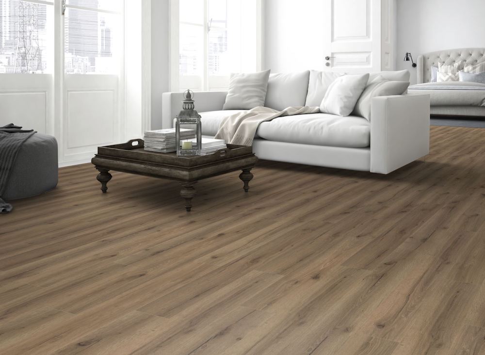Mocha Oak LVT Dryback