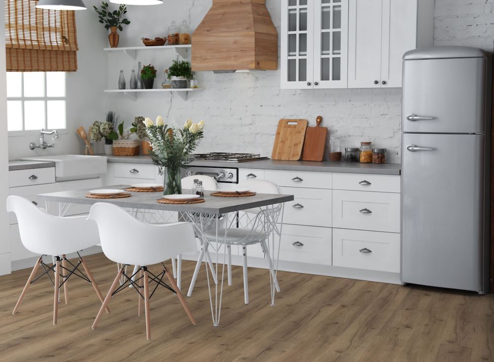 Mocha Oak LVT Dryback