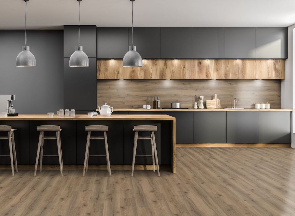Mocha Oak LVT Dryback