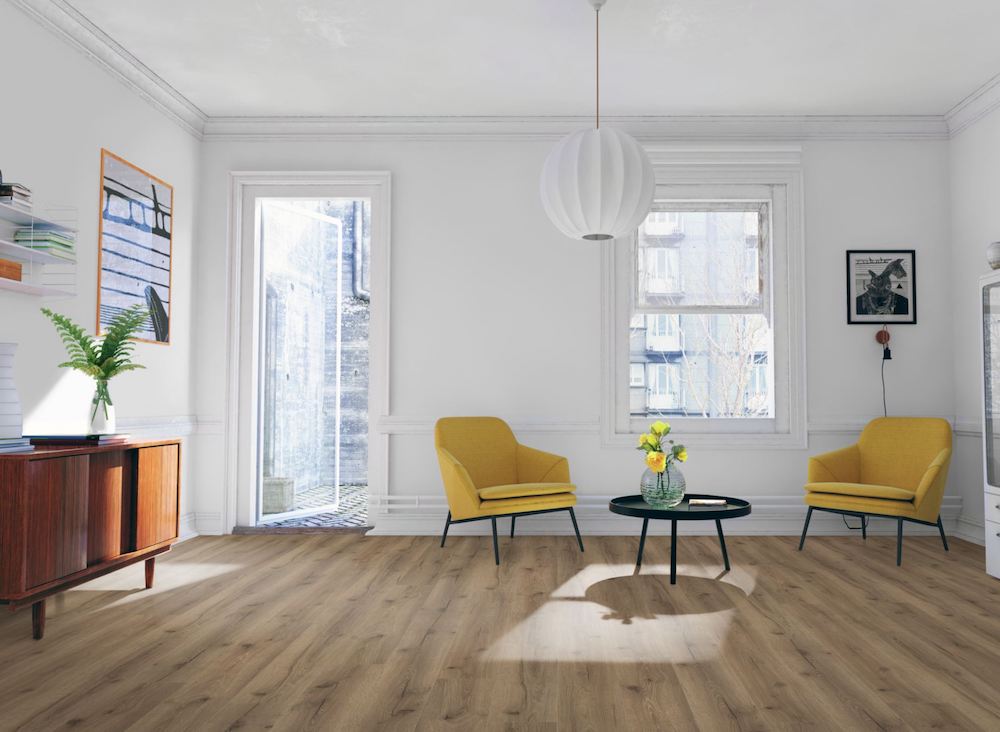 Mocha Oak LVT Dryback