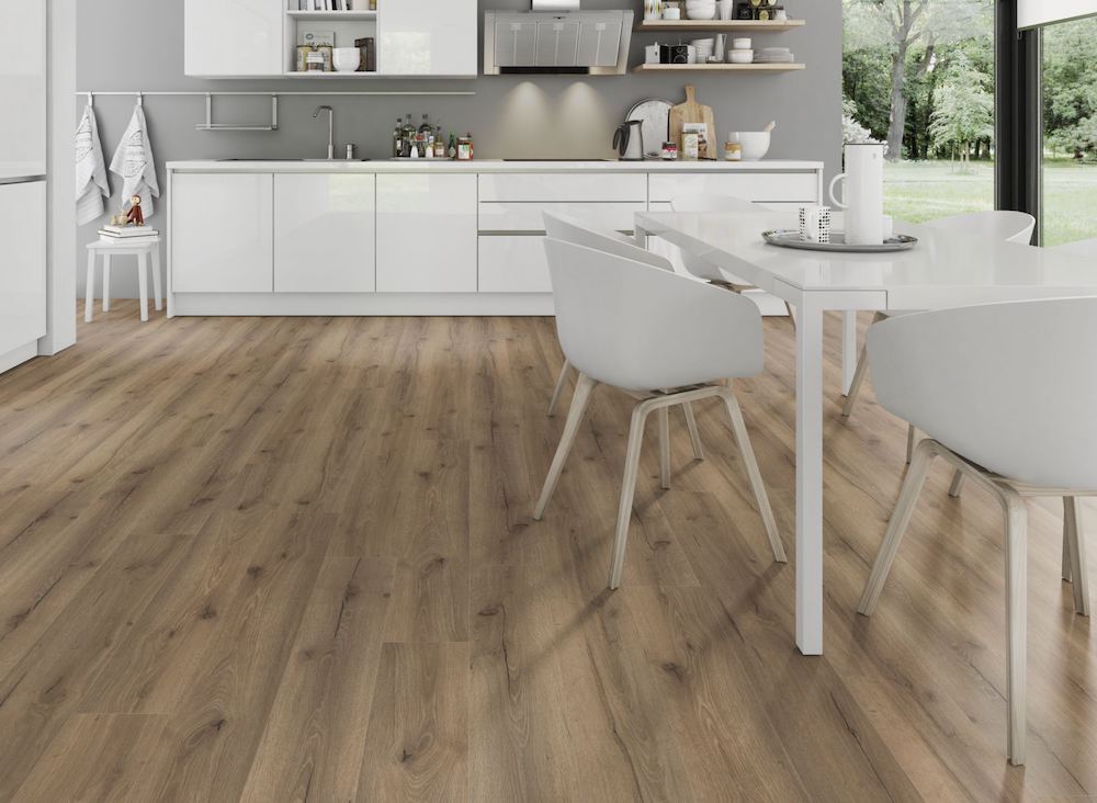 Mocha Oak LVT Dryback