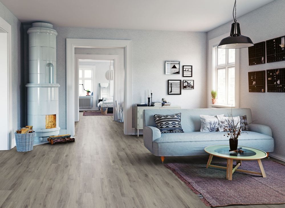 Rustic Grey Oak LVT Dryback