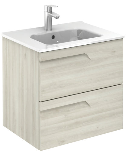 BRAVA Wall Hung Two Drawer Vanity Unit