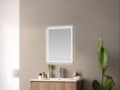 Alpha 500x700mm Demister Shaver Socket Mirror