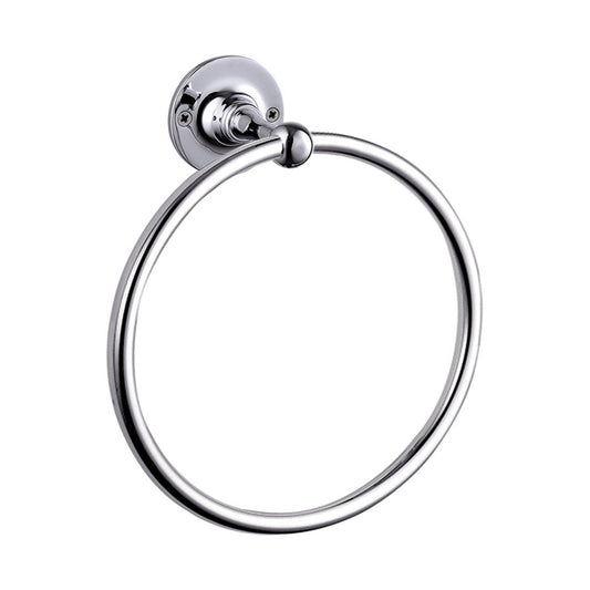 STOCKTON Traditional Towel Ring Chrome
