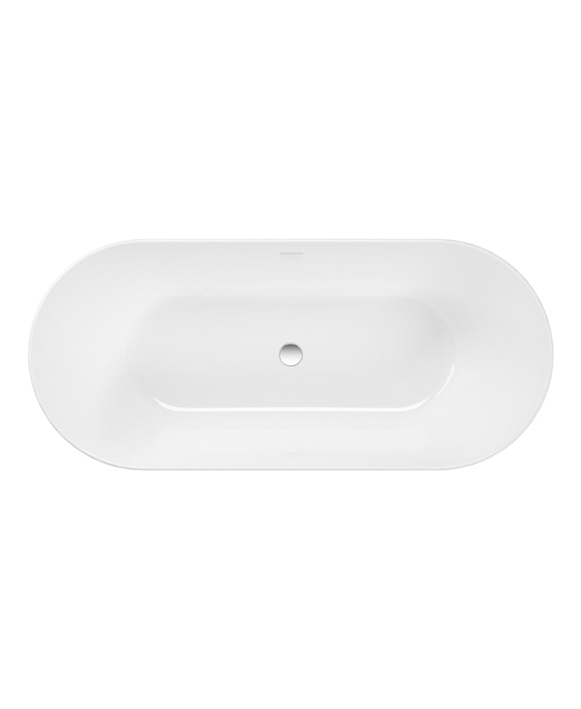 LAGUNA Freestanding Bath Coloured including Waste & Overflow