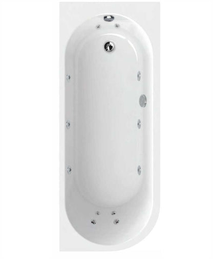 ARC Right Hand Single Ended 12 Jet Whirlpool Bath & Panel