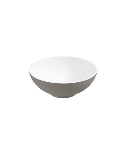 SKAL Round Wash Basin White & Waste