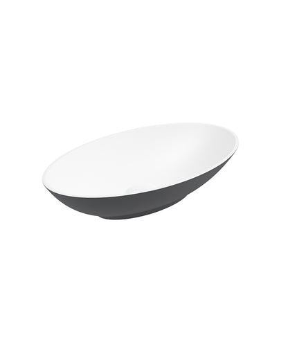 SKAL Oval Wash Basin White & Waste