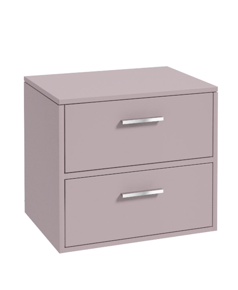 FINLAND Wall Hung Two Drawer Countertop Vanity Unit