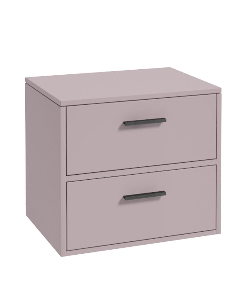 FINLAND Wall Hung Two Drawer Countertop Vanity Unit