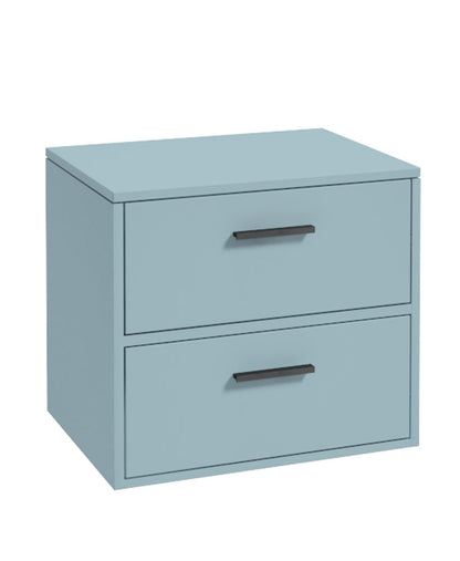 FINLAND Wall Hung Two Drawer Countertop Vanity Unit