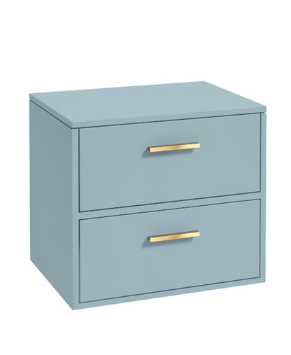 FINLAND Wall Hung Two Drawer Countertop Vanity Unit