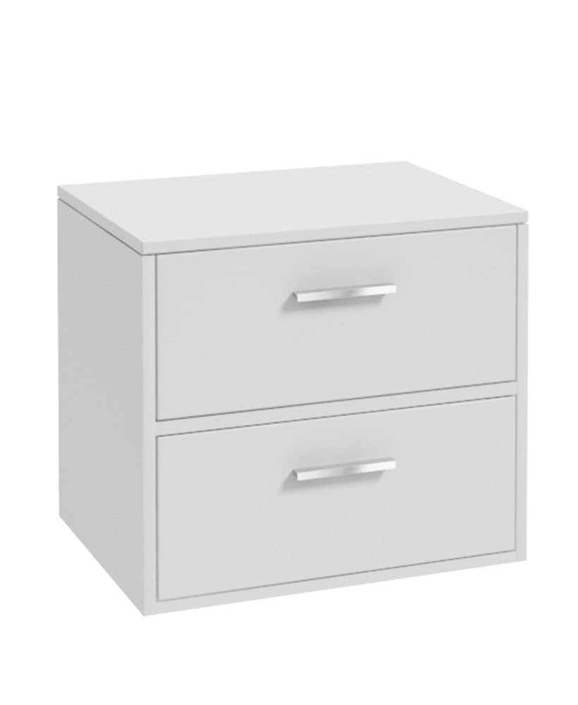 FINLAND Wall Hung Two Drawer Countertop Vanity Unit