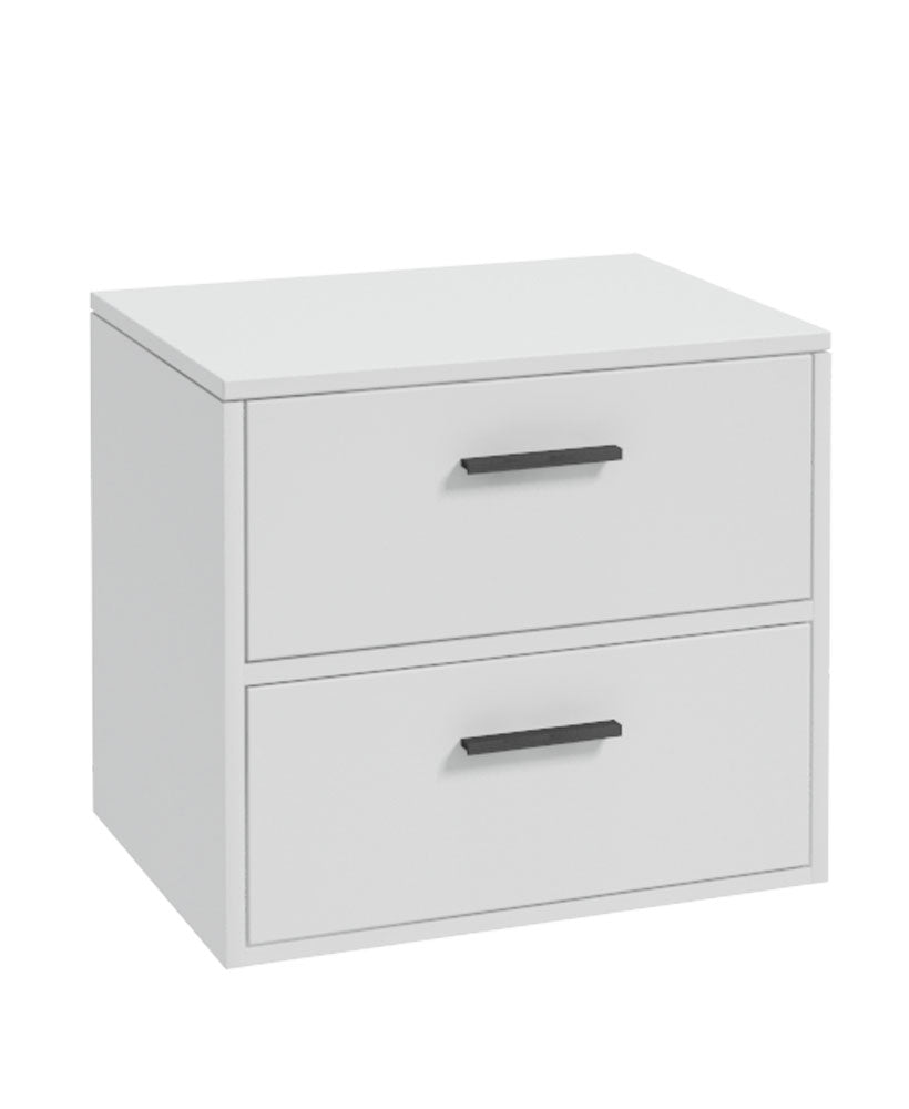 FINLAND Wall Hung Two Drawer Countertop Vanity Unit