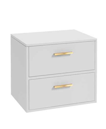 FINLAND Wall Hung Two Drawer Countertop Vanity Unit