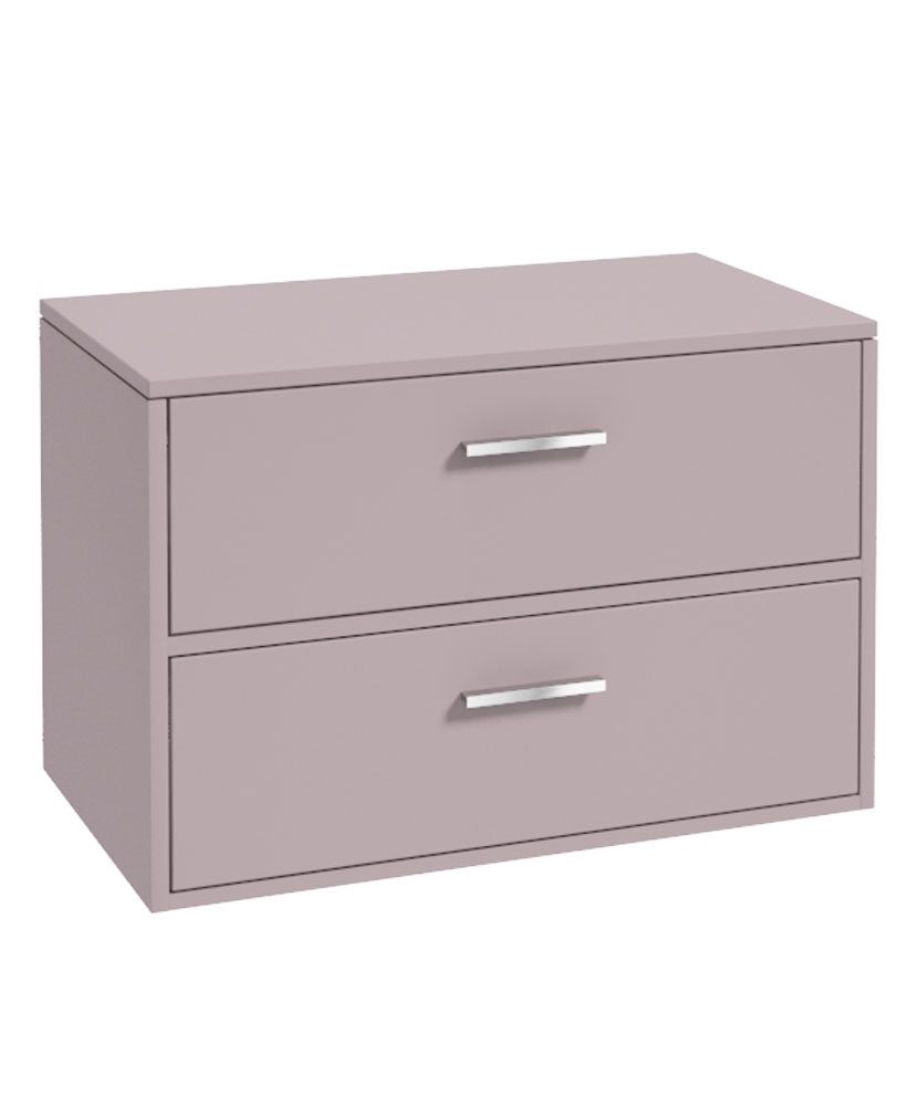 FINLAND Wall Hung Two Drawer Countertop Vanity Unit