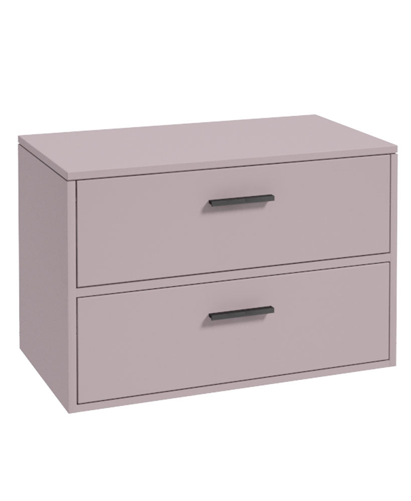 FINLAND Wall Hung Two Drawer Countertop Vanity Unit