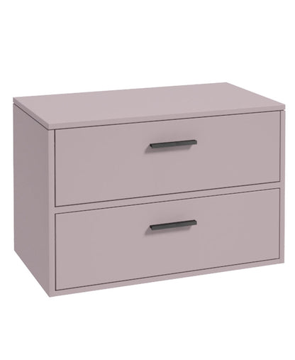 FINLAND Wall Hung Two Drawer Countertop Vanity Unit
