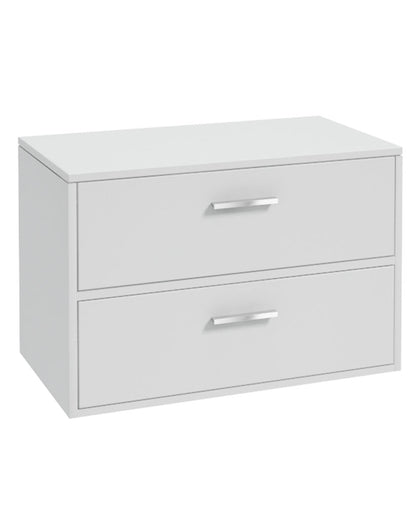 FINLAND Wall Hung Two Drawer Countertop Vanity Unit