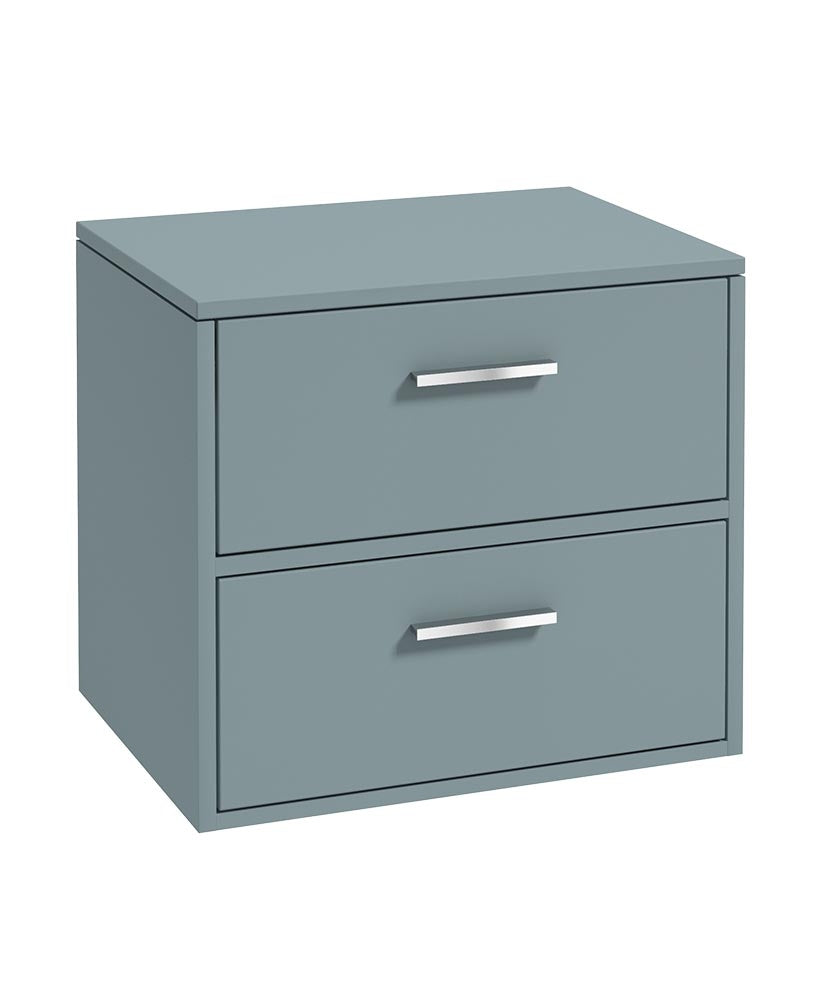 FINLAND Wall Hung Two Drawer Countertop Vanity Unit