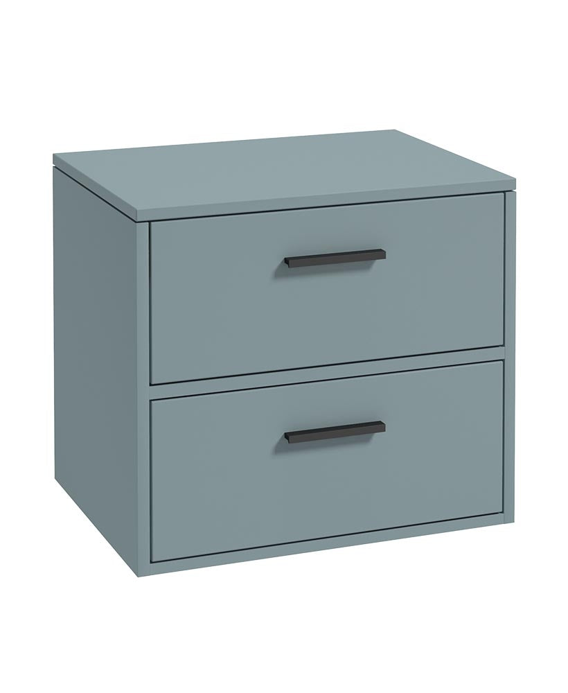 FINLAND Wall Hung Two Drawer Countertop Vanity Unit