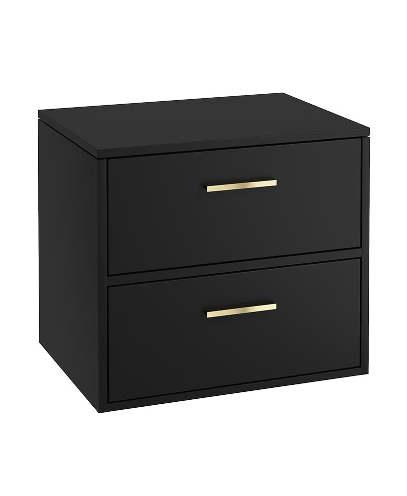 FINLAND Wall Hung Two Drawer Countertop Vanity Unit