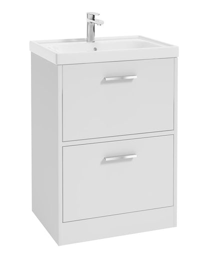 FINLAND Floorstanding Two Drawer Vanity Unit