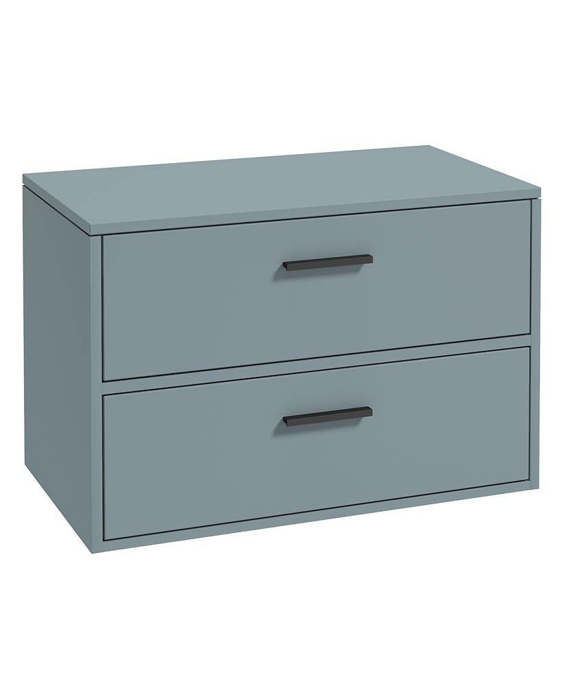 FINLAND Wall Hung Two Drawer Countertop Vanity Unit