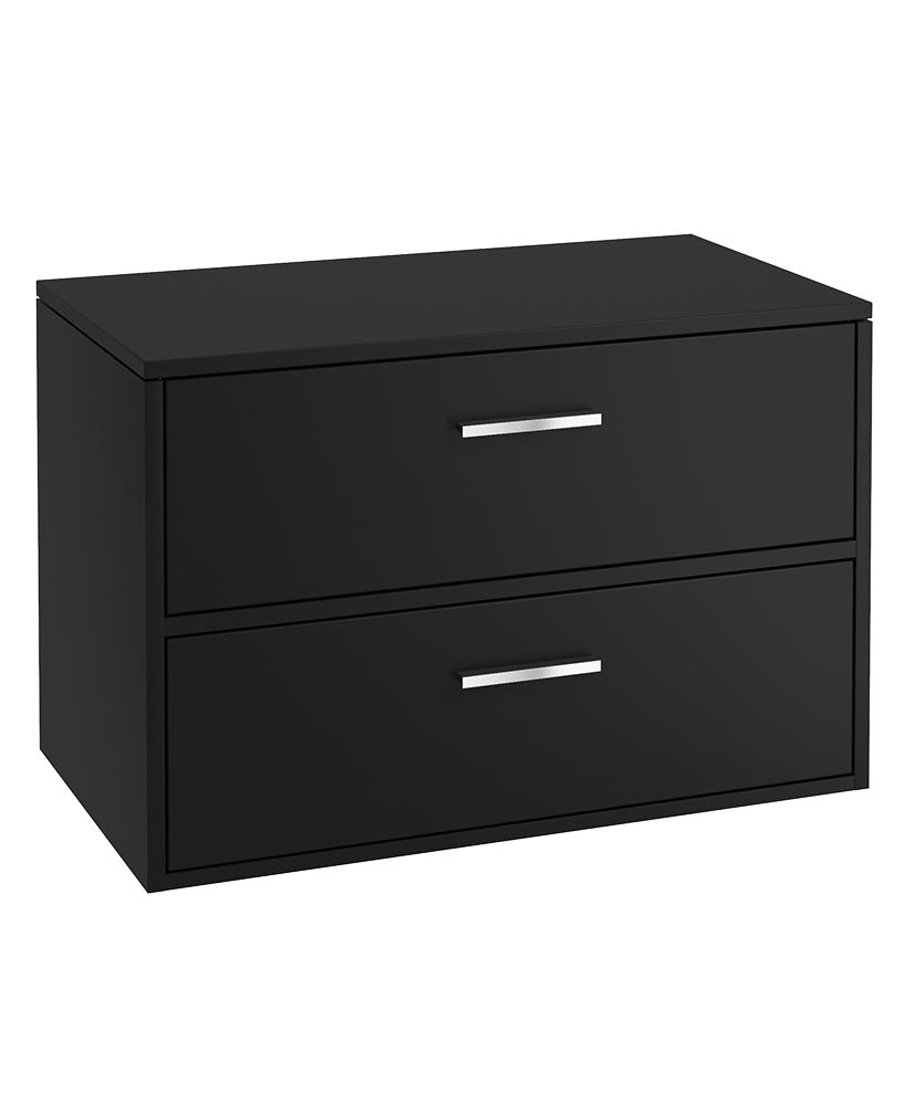 FINLAND Wall Hung Two Drawer Countertop Vanity Unit