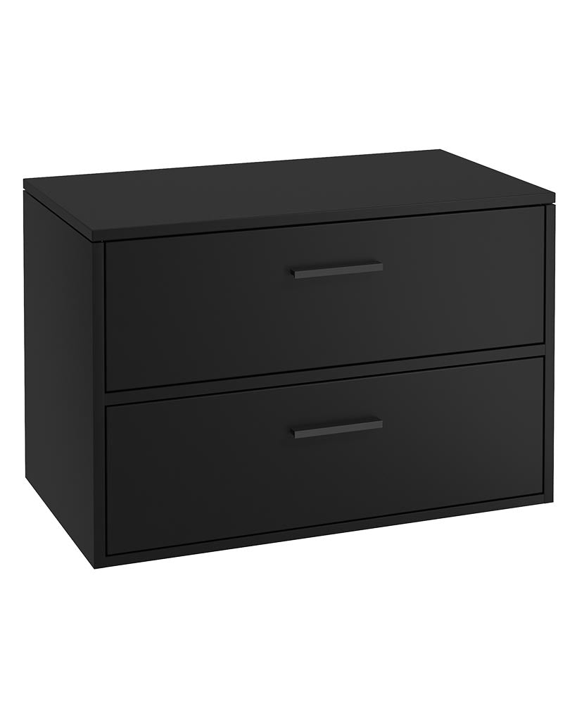 FINLAND Wall Hung Two Drawer Countertop Vanity Unit
