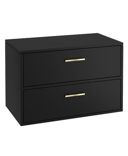 FINLAND Wall Hung Two Drawer Countertop Vanity Unit