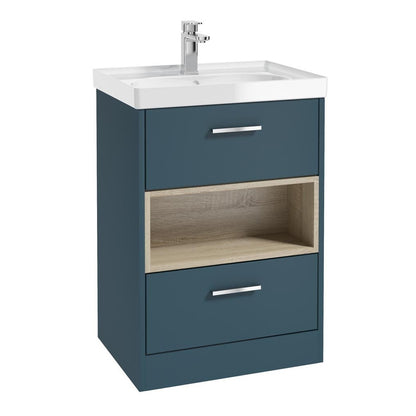 MALMO Floorstanding Two Drawer Vanity Unit