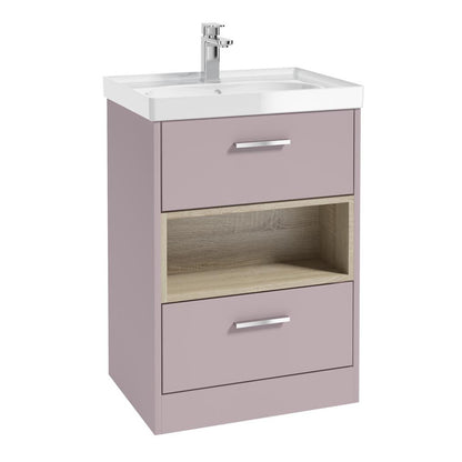 MALMO Floorstanding Two Drawer Vanity Unit
