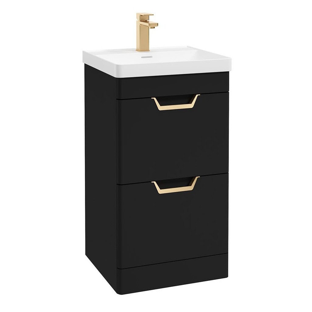 FREYA Floorstanding Two Drawer Vanity Unit
