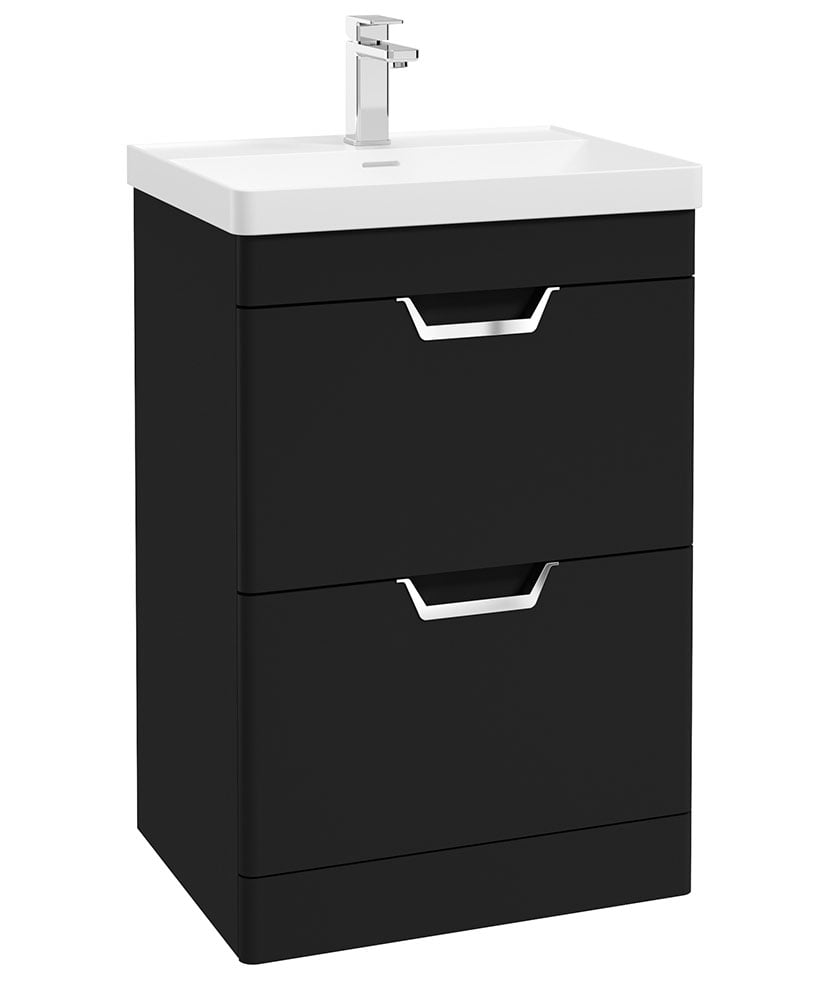 FREYA Floorstanding Two Drawer Vanity Unit