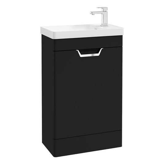 FREYA Floorstanding Single Door Cloakroom Vanity Unit