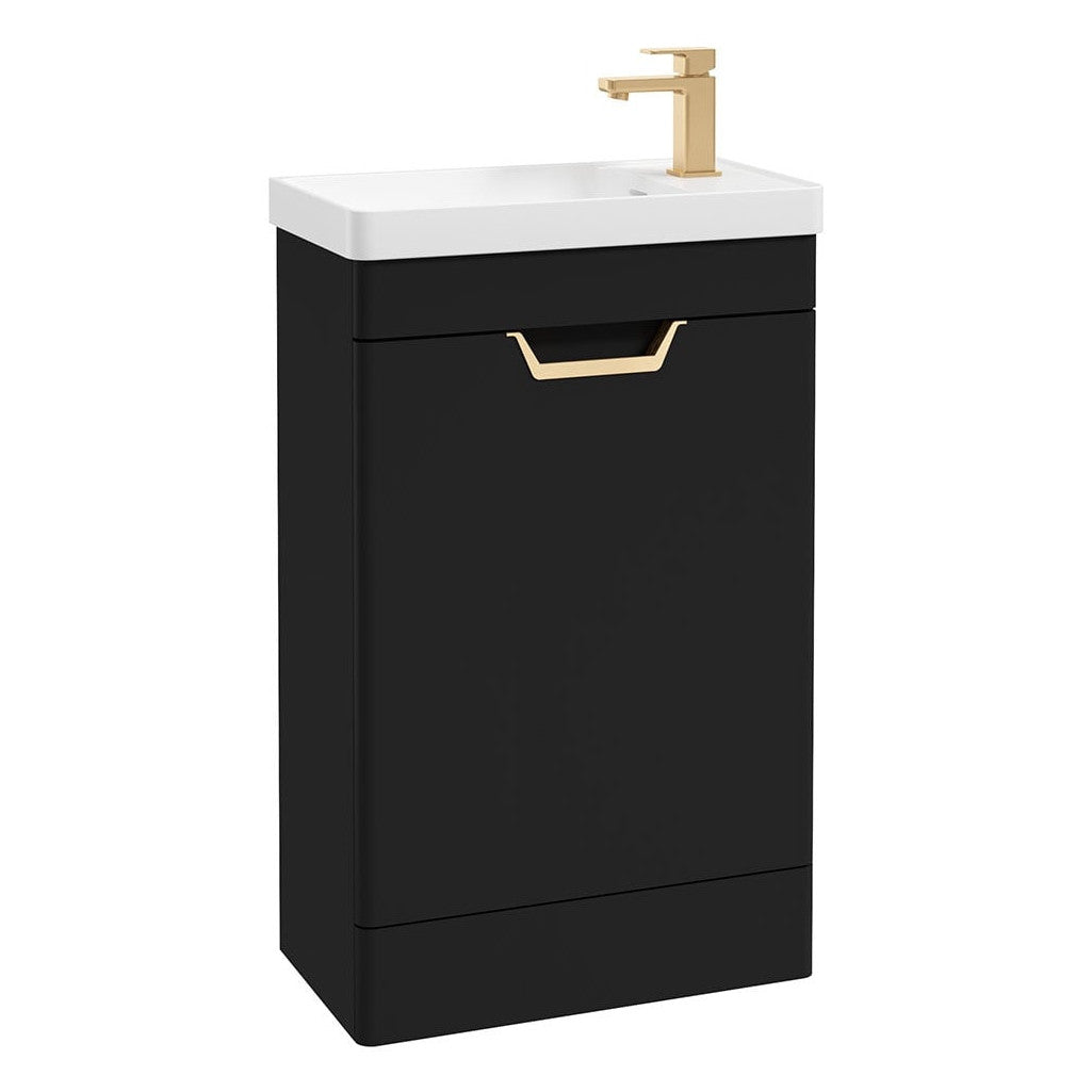 FREYA Floorstanding Single Door Cloakroom Vanity Unit