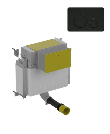 Concealed Cistern for Back to Wall WC Circle Fascia Plate