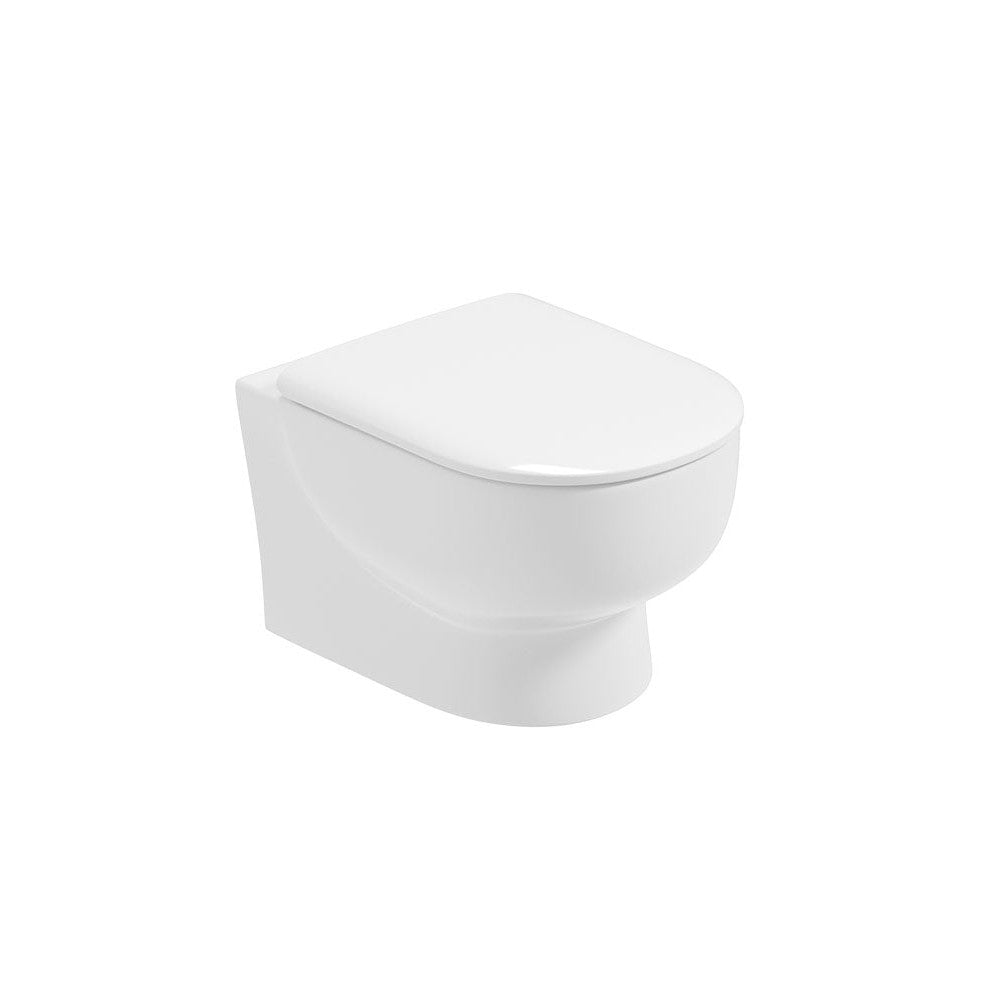 VIA Rimless Wall Hung WC & Sequence Soft Close Seat