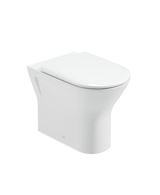 SCALA Rimless Comfort Height Back to Wall WC & Sequence Soft Close Seat