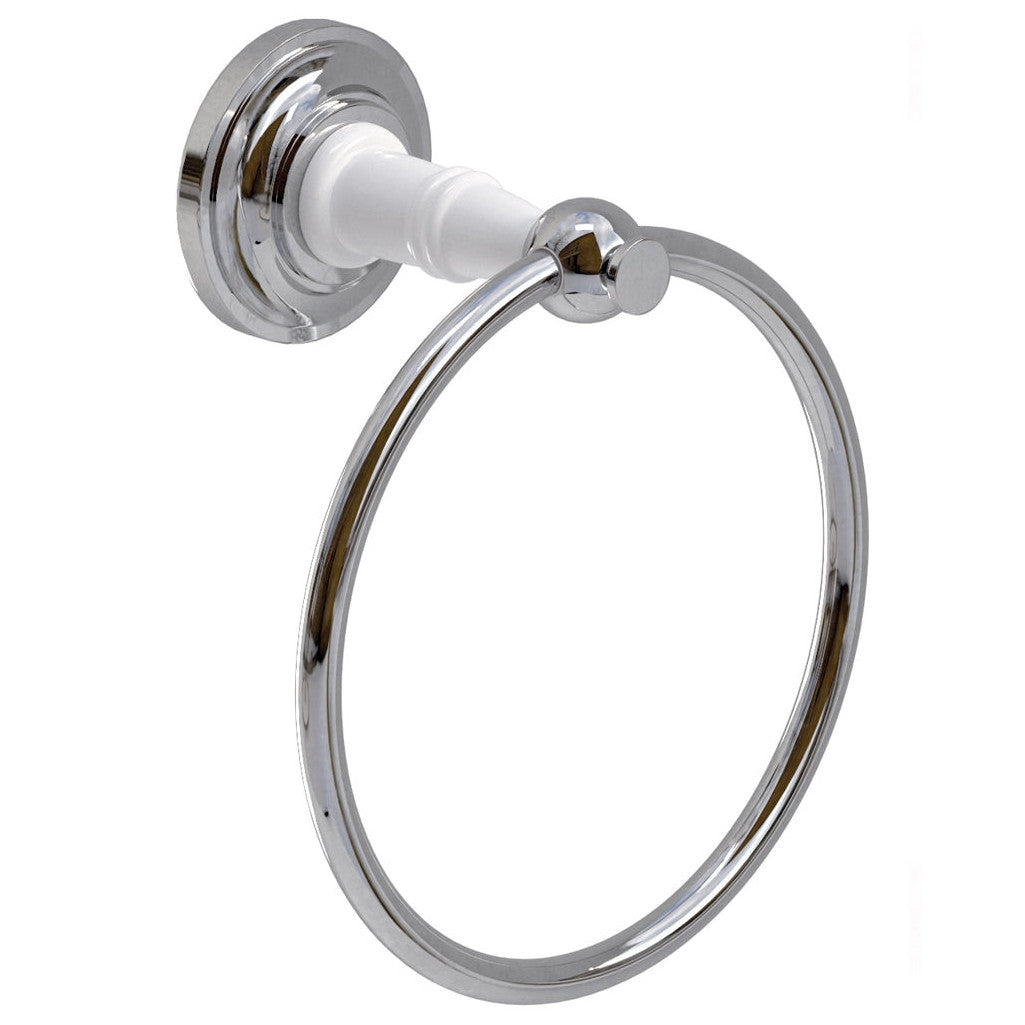 WESTBURY Traditional Towel Ring Chrome