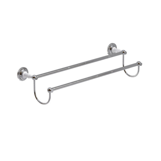 WESTBURY Traditional Double Towel Rail Chrome