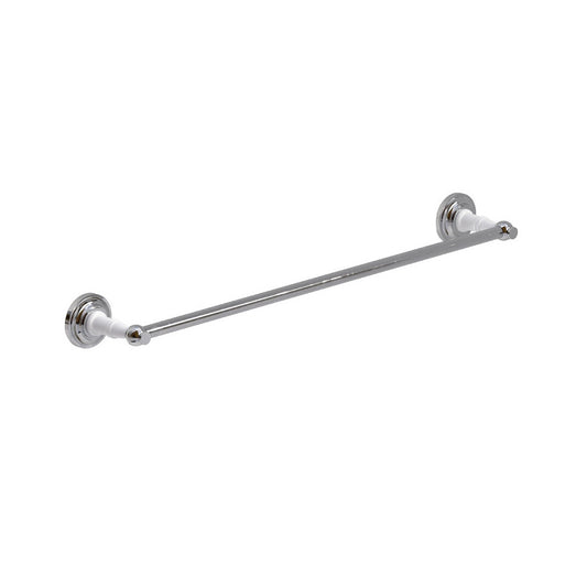 WESTBURY Traditional Single Towel Rail Chrome